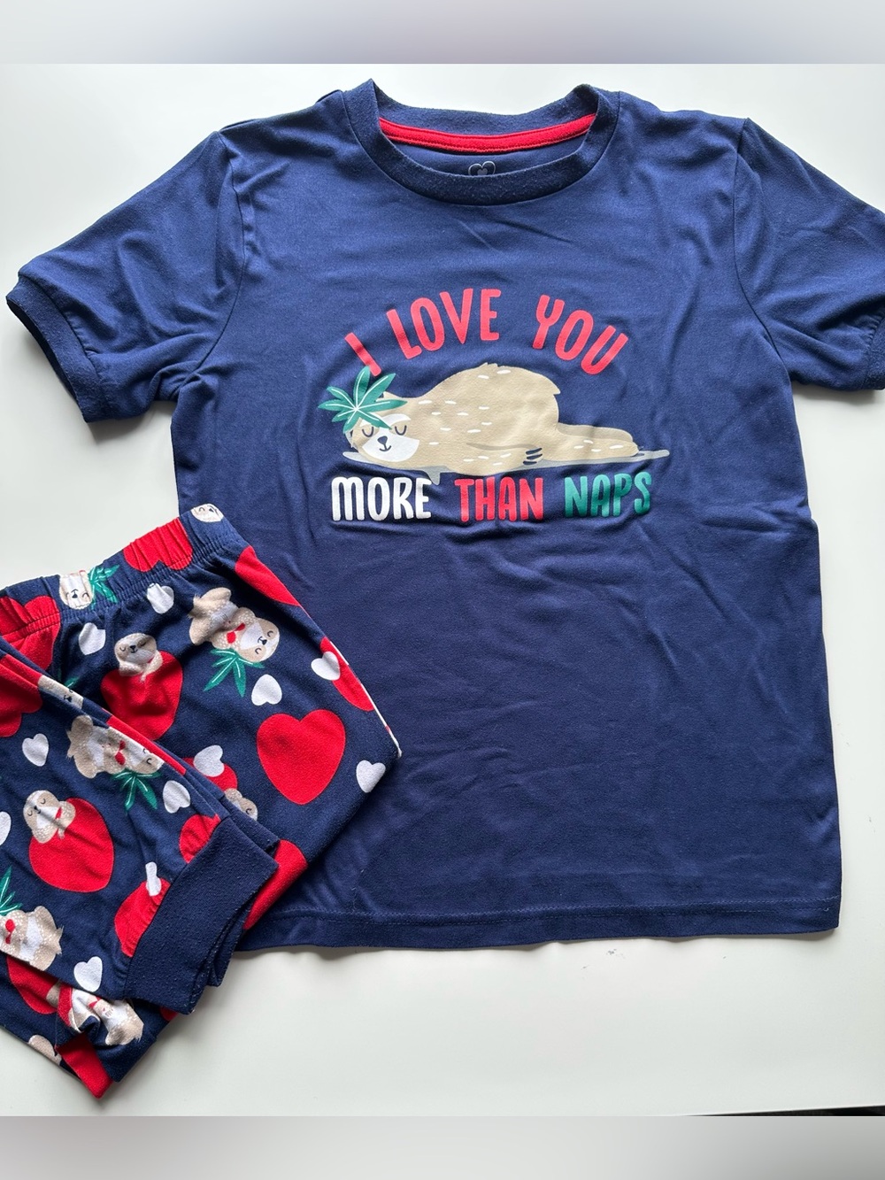 Valentines Boys PJ Set